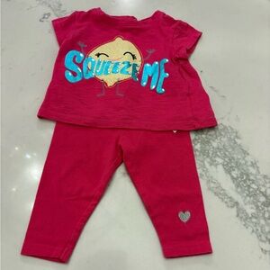 Hatley Pink Baby Outfit